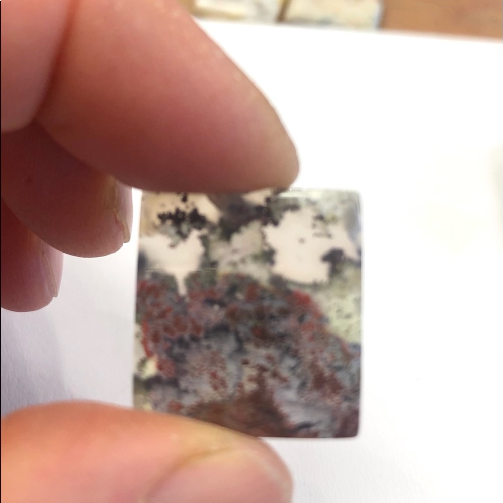 Natural moss agate - Picture 13 of 14